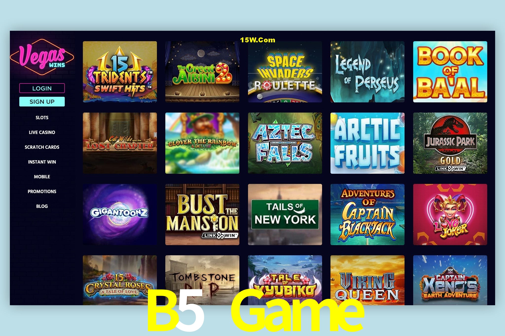 API Integration B5 Game
